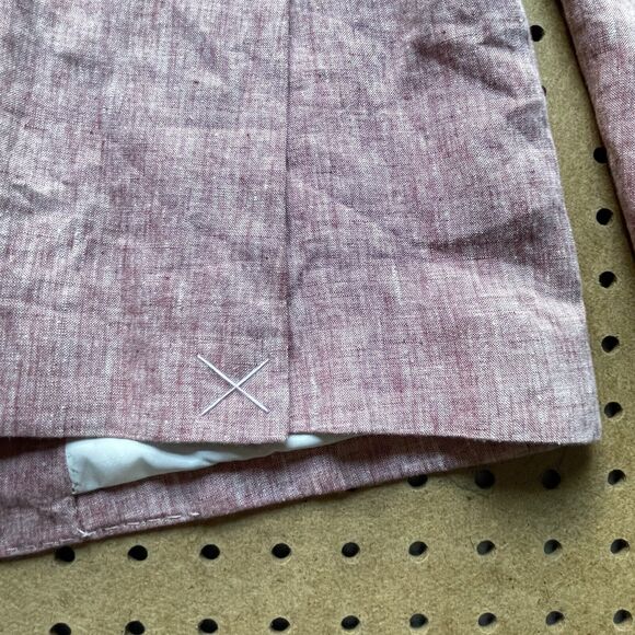 NWOT Vineyard Vines Blazer Men 42 L Soft Red Pure Linen Sport Coat Jacket 1J0126 - Picture 5 of 7